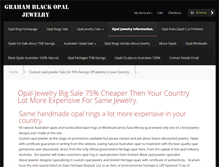 Tablet Screenshot of grahamblackopal.com